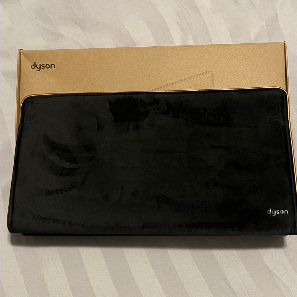 Dyson Black and Gold Travel Case